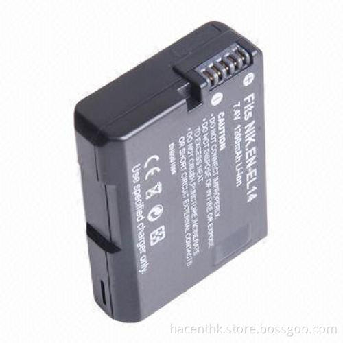 Full Decoded EN-EL14 Camera Battery for Nikon 1,200mAh